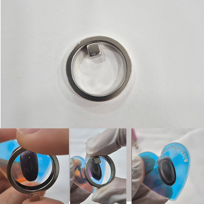 듀얼드롭 0링 자석 네일 물방울 마그넷 네일아트 도구, 1개, 듀얼드롭 0링 자석 물방울네일 마그넷