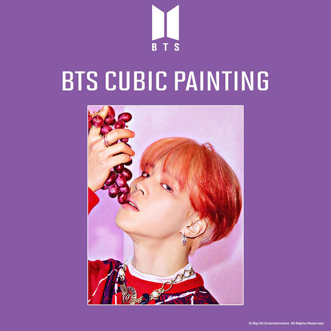BTS 보석십자수 큐빅페인팅 지민 Jimin_2, 1개