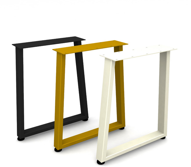 H-101-A5 우드슬랩 철재다리 테이블다리 프레임(개당 판매), 샴페인 골드