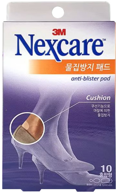 3M 넥스케어 물집방지 패드, 1개, 10개입