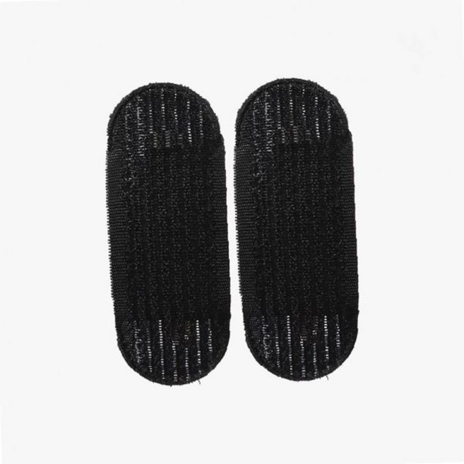 헤어 볼륨 뿌리 뽕 패드 검정 타원형 집게핀 앞머리 정수리 부분 가발 속머리, 1개, 상세페이지 참조