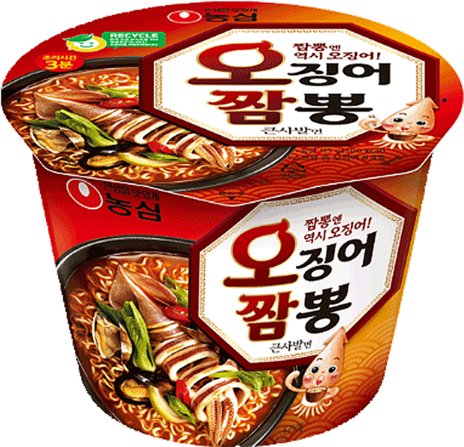오징어짬뽕 115g, 9개