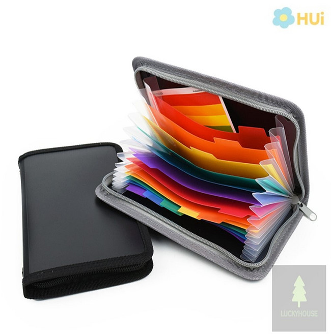 행운군 영수증 통장 보관 바인더 통장도장보관파우치