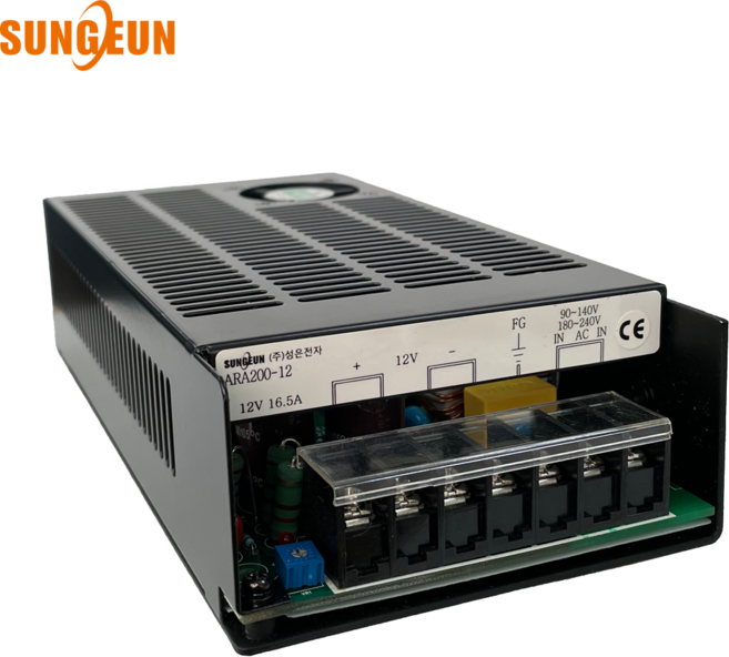 SMPS24V 파워서플라이 국산 전원공급기 200W 24V 성은전자 ARA-20024, 1개