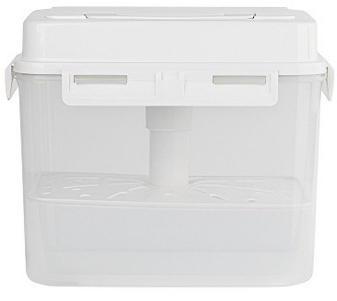 대용량5L 짤순이 탈수기 수분제거 유청 분리기 그릭 요거트 메이커 다용도 화이트 Q195, 단품