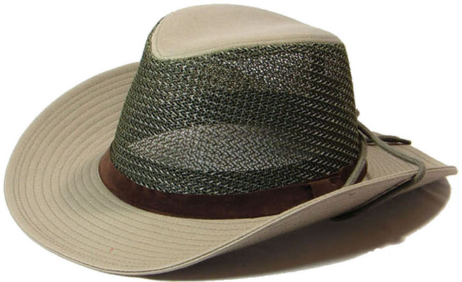 여름용 면(망사형) 카우보이모자 남녀공용 여행 골프 레져용 모자