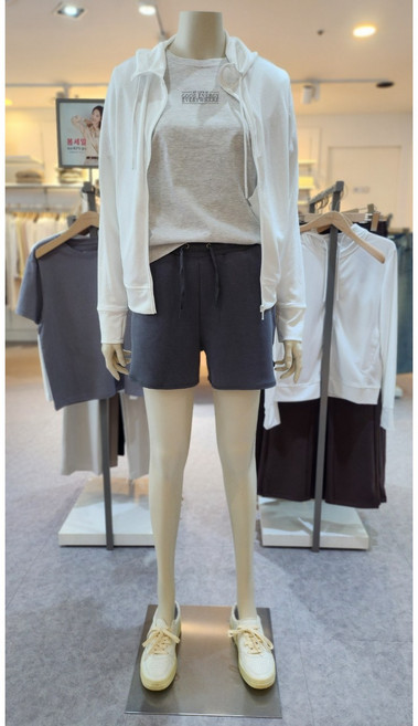 지오다노 여자 모달 스판 풀밴딩 숏 팬츠 4컬러 406581