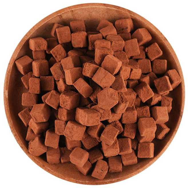 카카오네이처 다크 큐브 초코 400g (냉동 생초콜릿) 디저트 아이스크림 토핑용, 1개