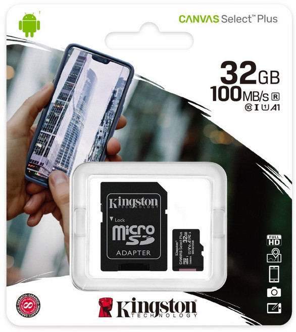 KINGSTON 金士頓 SD記憶卡 各規格記憶卡 行車紀錄器可用 64GB 100MB/S, 64GB  100MB/S