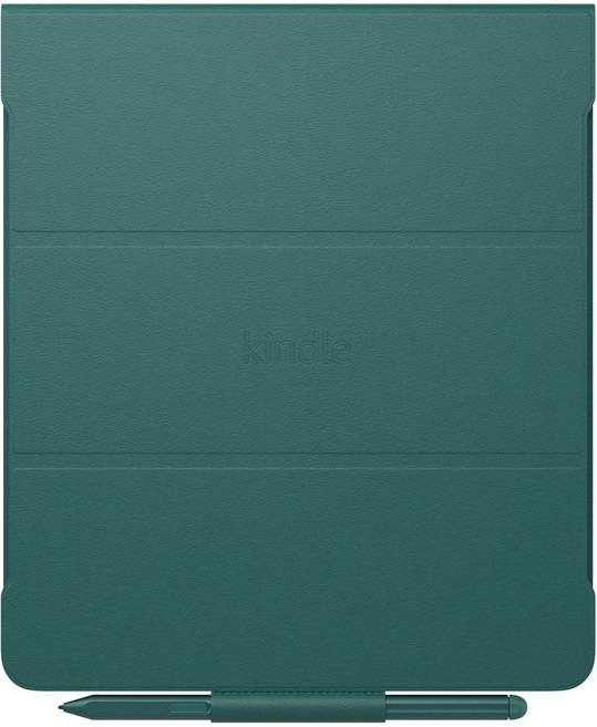 [Kindle Scribe(2024년 발매·2022년 발매)용]Amazon정품 접이식 가죽 커버(히스이), 1개