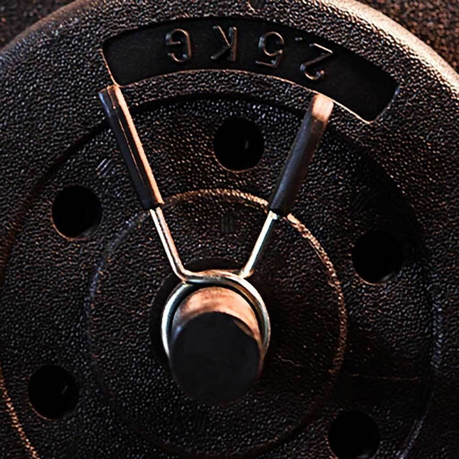 마구리 바벨 칼라 50mm 원판흘림방지 헬스기구 내구성 스프링 주철 집게형 원판흘림방지 안전 헬스기구 dew+056Sq