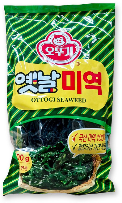 건미역 (오뚜기 100g) 냉국용 초무침용 마른, 1개, 100g