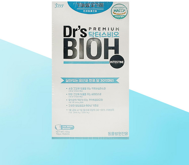 [에스틴] 닥터스비오 장 유산균 15p 강아지 고양이, 1개, 15회분, 장건강/유산균