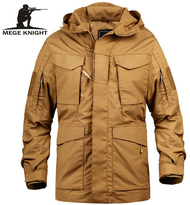 Mege 브랜드 남성 전술 복장 미 육군 M65 군용 자켓 트렌치 코트 까마귀 Casaco Masculino 윈드 브레이커 가을