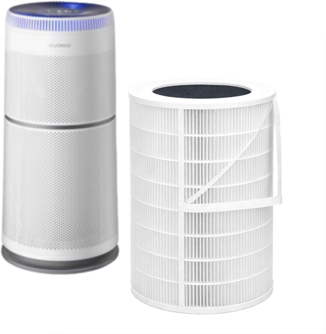 쿠쿠 울트라 해파+탈취+펫망 필터 공기청정기 호환 세트 AC-35U20FCG, 1세트, 프리미엄형