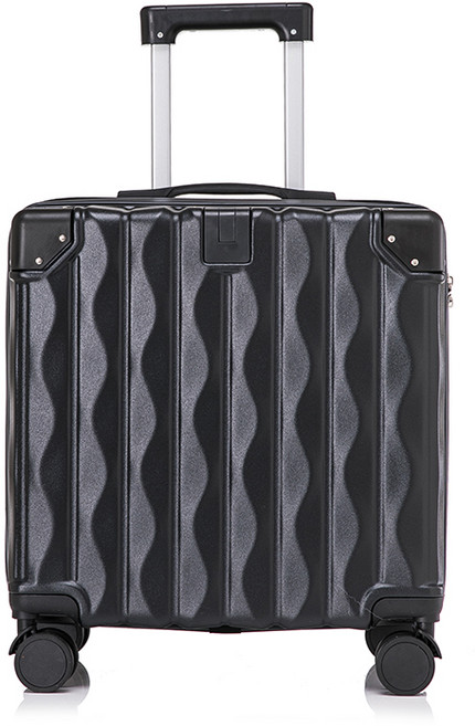 YANGTA 신상품 물결무늬 18인치 여행 가방 멀티 패션 캐리어 USB 충전포트 핸드폰 거치대 컵홀더 다양한 컬러 가능