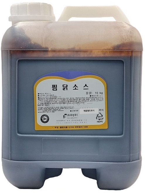 군주마켓 찜닭소스 10kg, 1개
