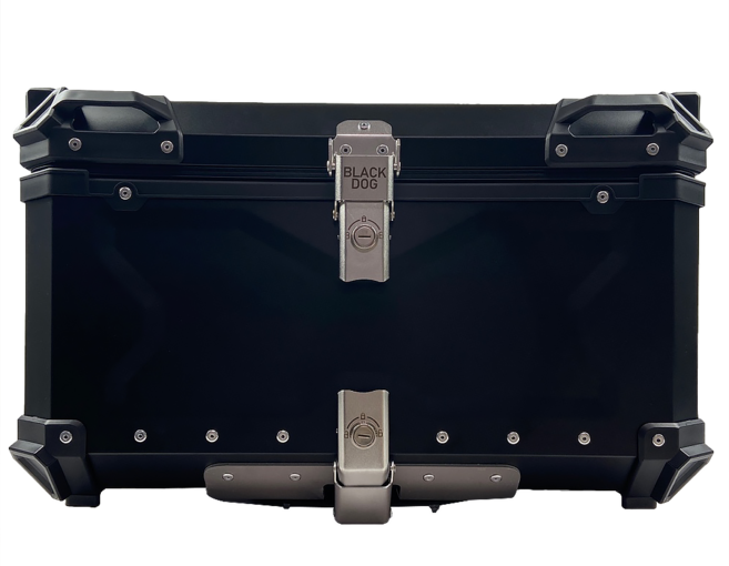 블랙독 오토바이 바이크 알루미늄 탑박스 배달통 딜리버리박스 PCX NMAX 포르자 XMAX 존테스, 블랙