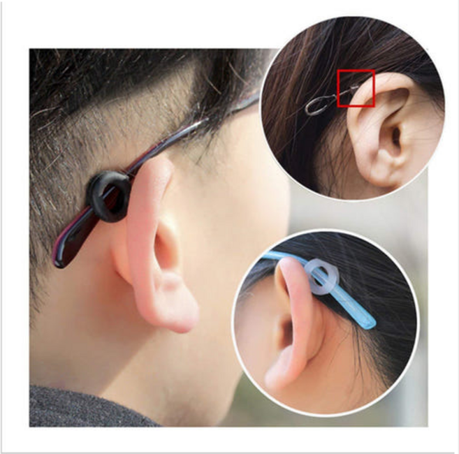 원형 안경 귀고무 흘러내림방지 귀아픔 방지 1세트