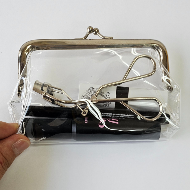 캐쉬몰 다용도 투명파우치 대형