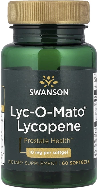 Swanson Lyc-O-Mato 라이코펜 10mg 소프트젤 60정, SwansonLycOMato라이코펜10mg소프트젤60정, 1개 - 쿠팡