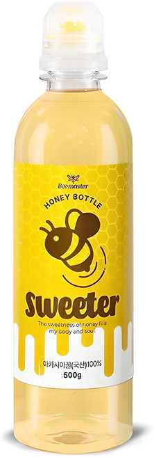 비마스터 스위터 국산 아카시아꿀, 500g, 1개