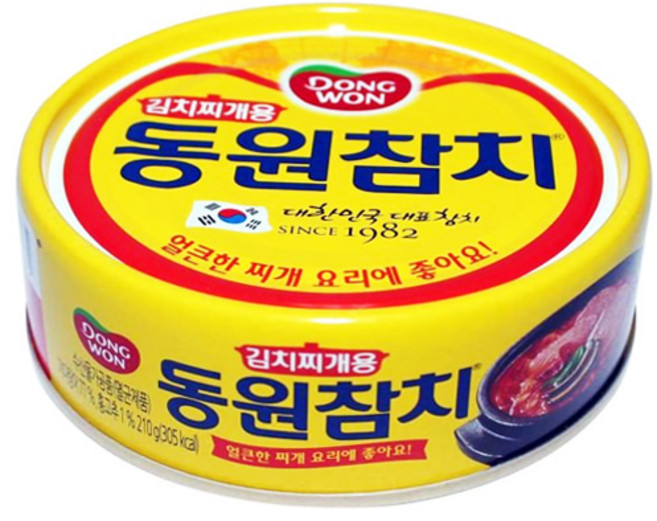 동원참치 김치찌개용, 210g, 1개
