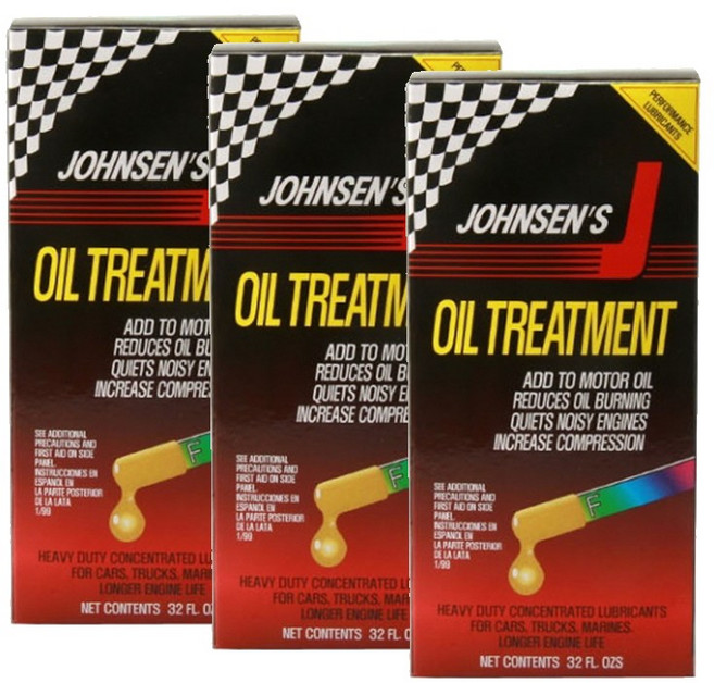 존슨 대용량 엔진코팅제 32ozX3통 대형트럭 버스 중장비 농기계 경운기 엔진보호 프리미엄 엔진코팅, 3개, 공용