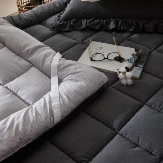 아트박스/샤이닝홈 수면연구소 엘레나 오가닉 토퍼패드 퀸 150x200, 아이보리