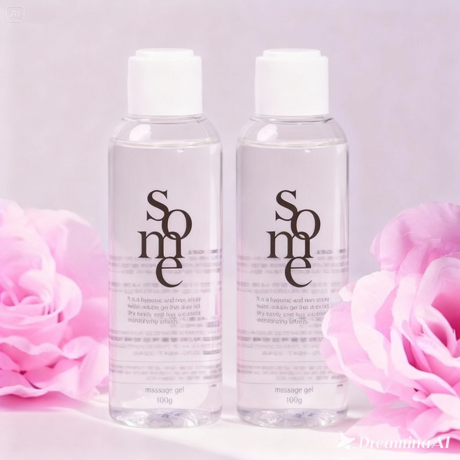 여성 건조 마사지 젤 수용성 부부 커플 나이트 저자극 안전한 오일, 2개, 100g