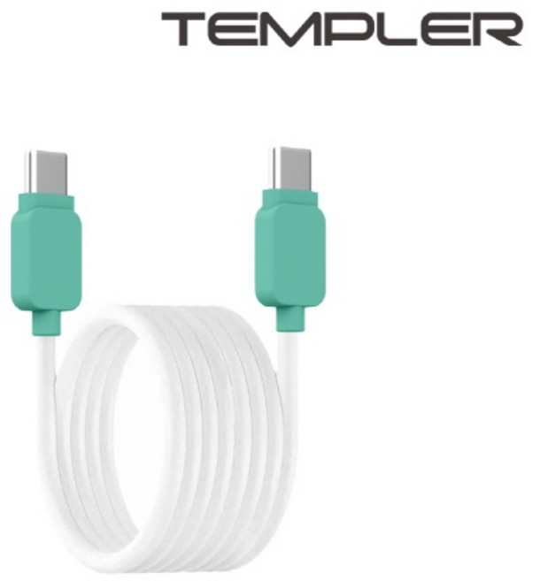 (TEMPLER) 템플러 Type-C to Type-C 케이블 PD 25W TEM-CTC-200 (2M), 1개, 상세페이지참조, 2m