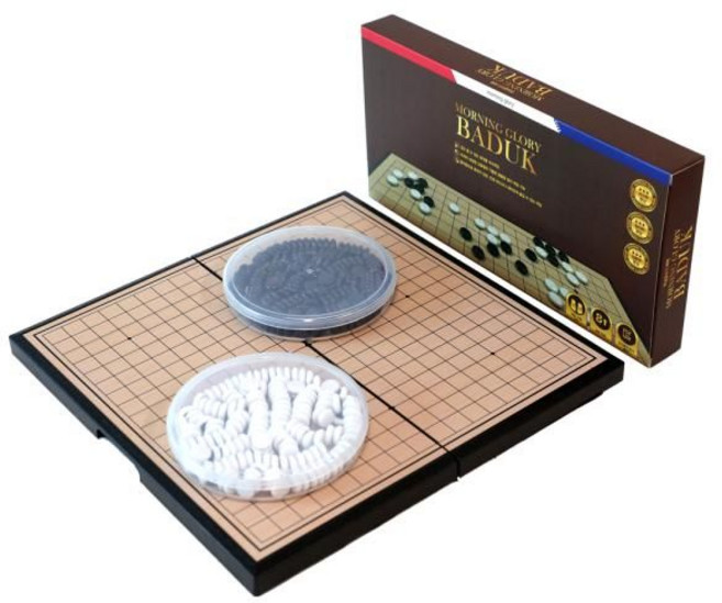 모닝글로리 바둑 접이식 오목 바둑판 보드게임