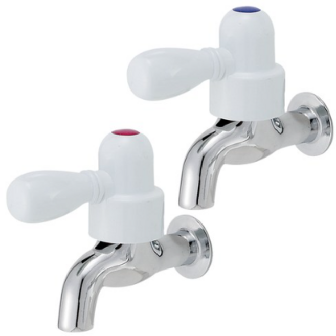 미리내 원스톱 가로 수도꼭지 냉온수 세트, 1세트