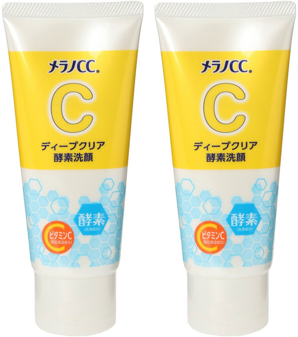 Melano CC 維他命C酵素深層潔淨洗面乳, 2條, 130g