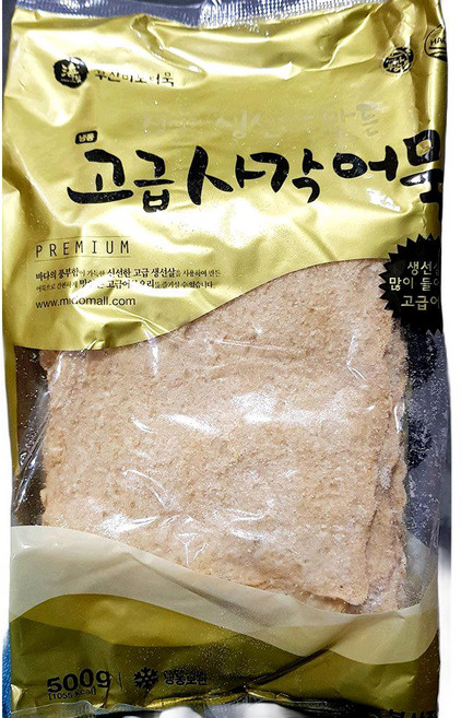 미도 고급 사각 어묵 특상 500g 프리미엄, 1개