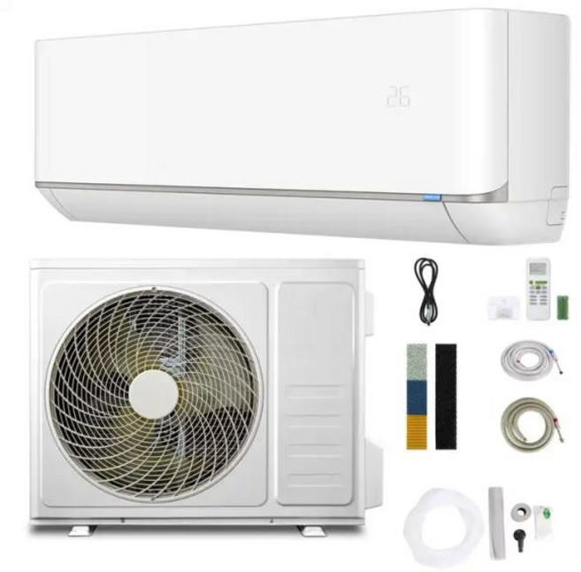 미니에어컨 휴대 벽걸이 분할 가정용 인버터 덕트리스 AC 유닛 9000Btu 12000 Btu 24000Btu