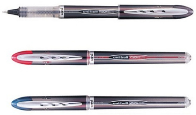 [Uni] 유니볼 비젼엘리트 UB-205 (0.5mm) 색상선택 - 유니볼수성펜, 블랙