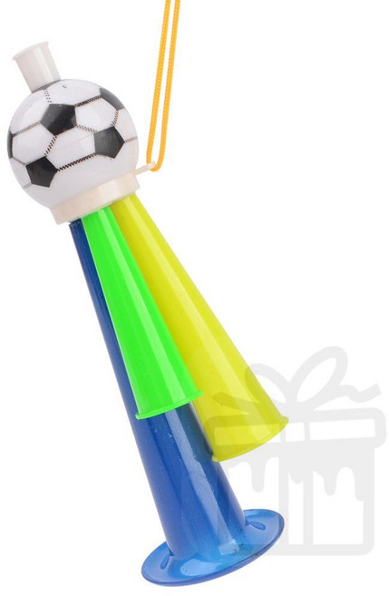 축구공 미니 응원나팔 플라스틱나팔