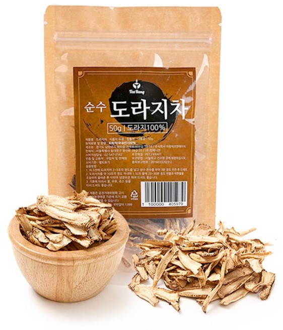 국내산 순수 볶은 도라지차 50g, 1개입, 1개