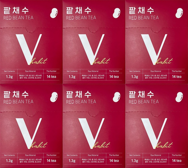 셀핏6박스 팥채수, 0.9149349274731028