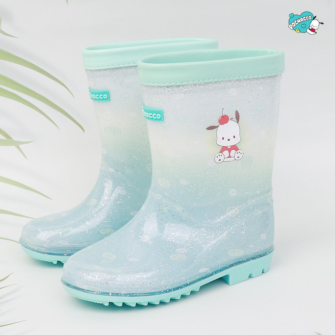 장화 산리오 여아 레인부츠 미끄럼방지 PVC장화 유치원 어린이집 장마
