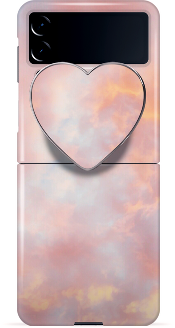 가꼬싶다 대리석 z플립 휴대폰케이스 + 그립톡