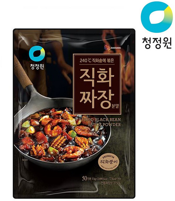 청정원 직화짜장분말 1kg, 1