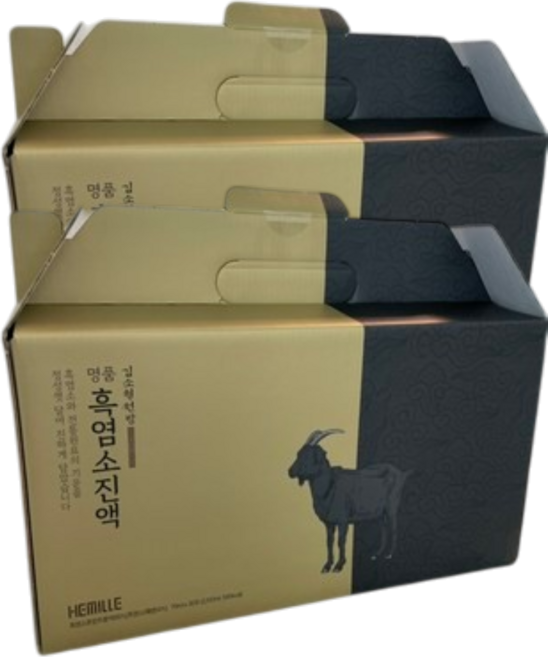 김소형 원장 무항생제 흑염소 사용 명품 흑염소 진액 국내산 자연방목형 흑염소즙, 2.1L, 2박스