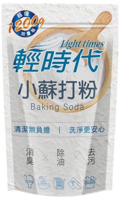 輕時代 小蘇打粉 1200g, 1個, 輕時代小蘇打粉1200g(單筆最多4包)