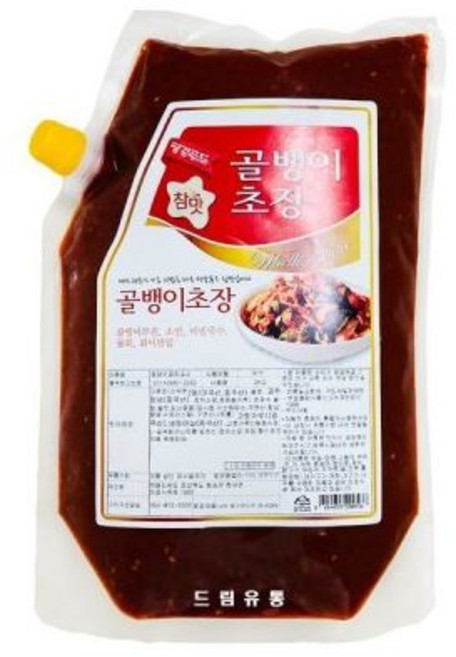 평강푸드) 골뱅이 초장소스 2kg, 1