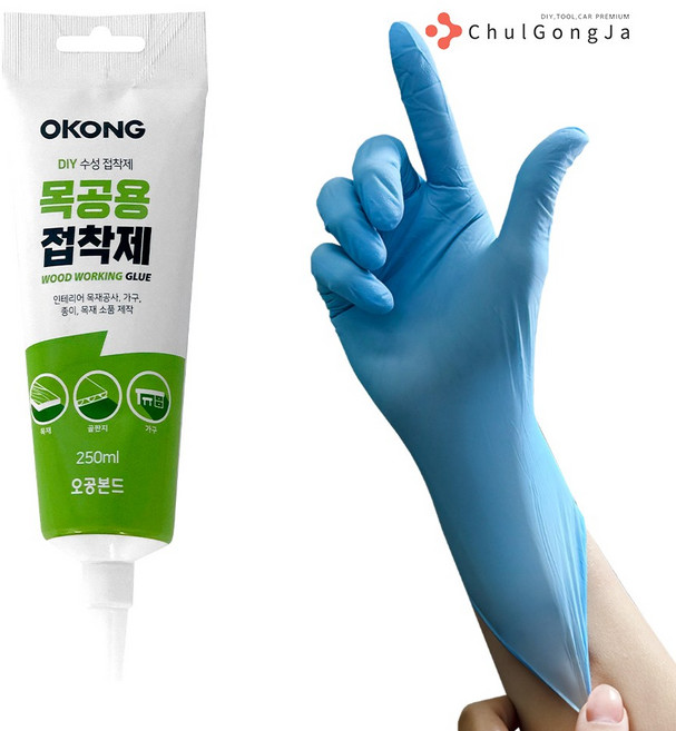 오공 205 인테리어 목공용 접착제 800g 목공접착 인테리어접착제 나무접착 목공본드 목재용접착제, 1세트