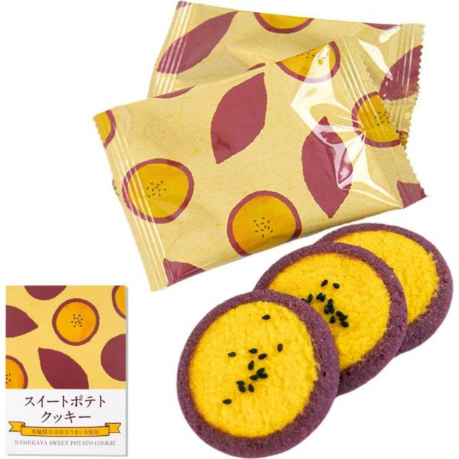 카메지루시 이모 쿠키 일본 고구마 과자 10개입, 1개