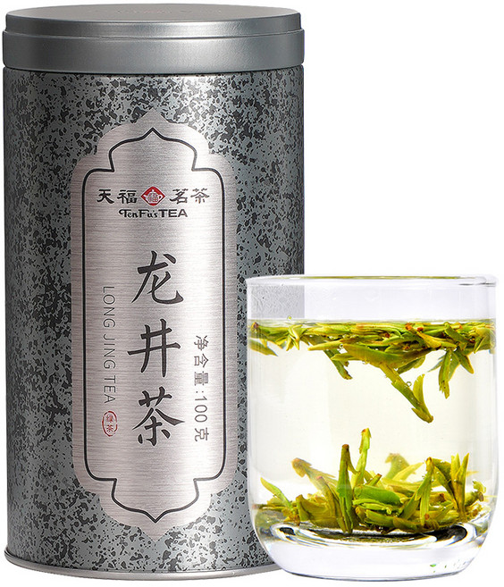 (해외직구g106)천복 녹차 용정차 용정녹차 조춘용정차 특급 100g