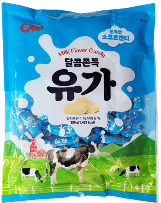 청우식품 유가 캔디, 350g, 1개
